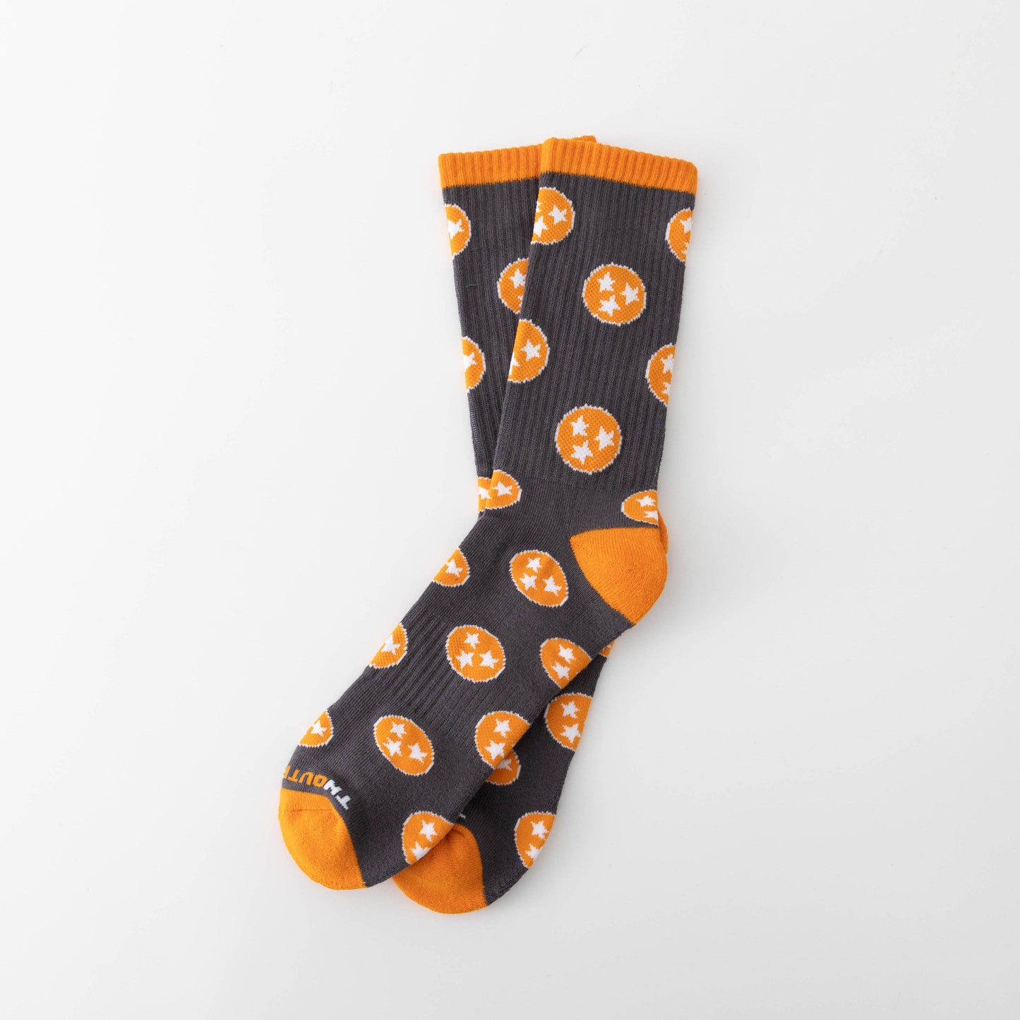 Smokey Gray Tri star Tennessee Outfitters Sock