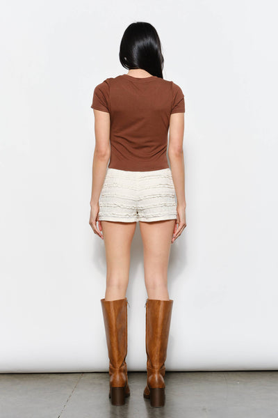 GIDDY UP TEE EMBROIDERED