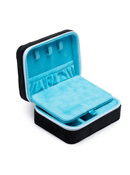 Composition Notebook Velvet Jewelry Zip Case