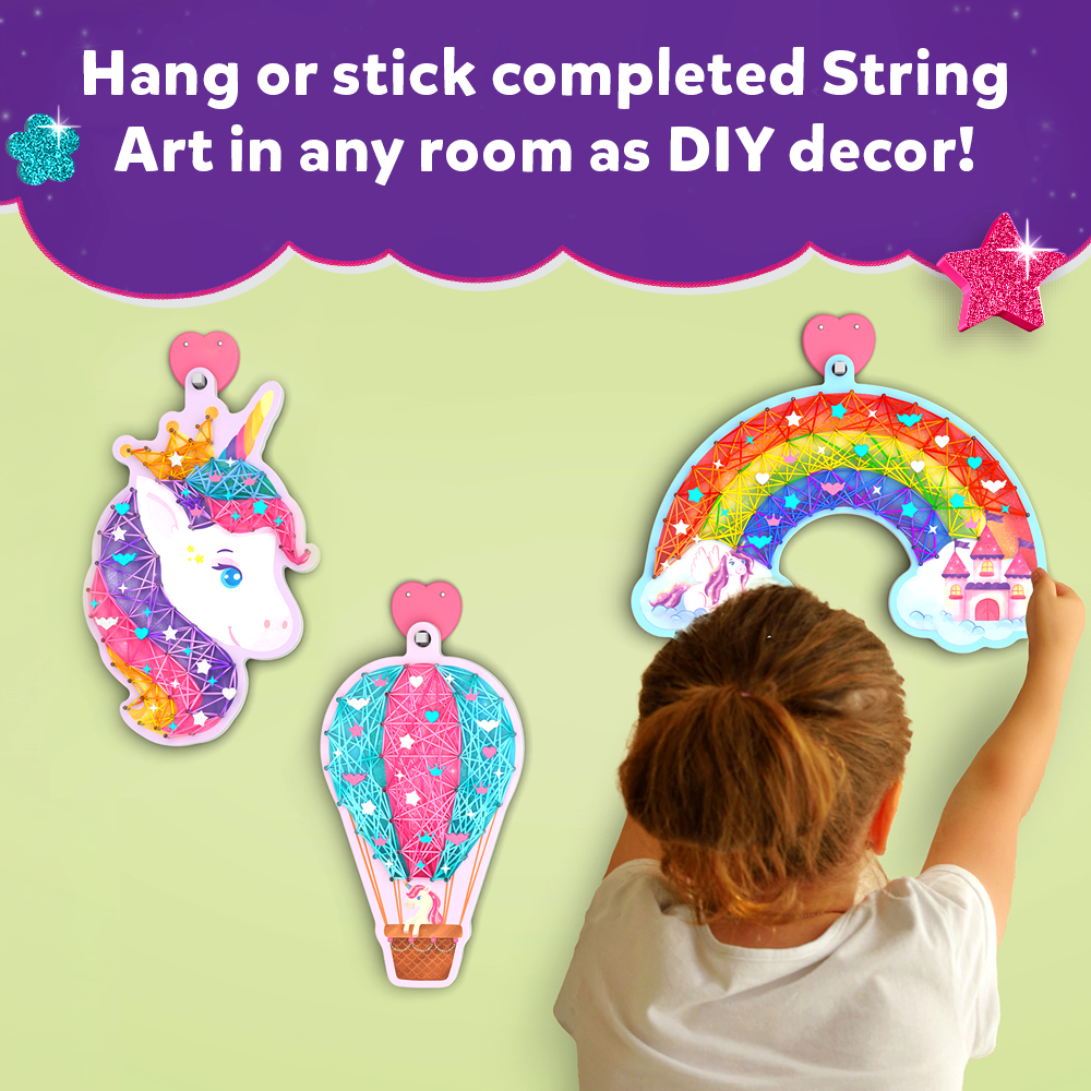 Super Strings Unicorn Magic Mess Free Art for Kids