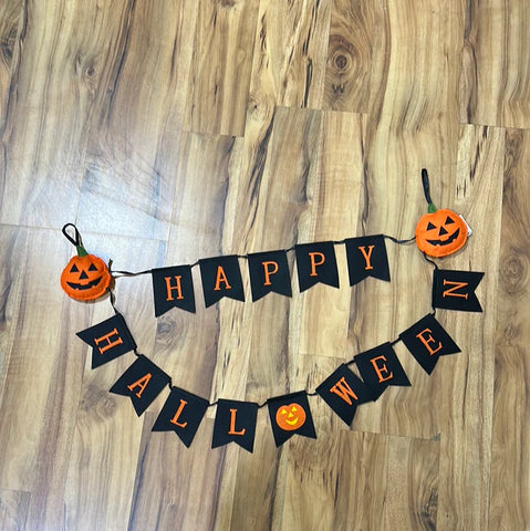 Happy Halloween Garland