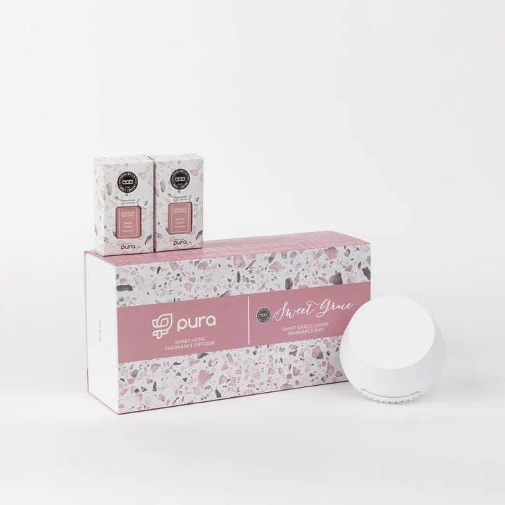 PURA + Bridgewater Sweet Grace Lover's Kit