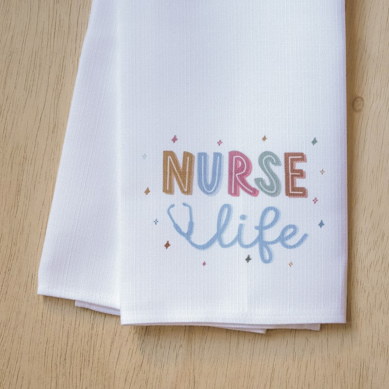 NURSE LIFE TEA TOWEL