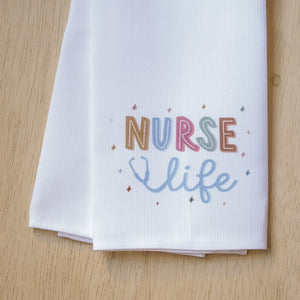 NURSE LIFE TEA TOWEL