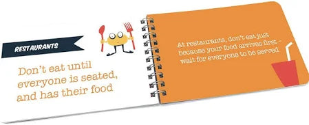 Dinner Table Manners For Kids Book