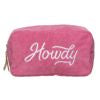 Howdy Corduroy Cosmetic Bag