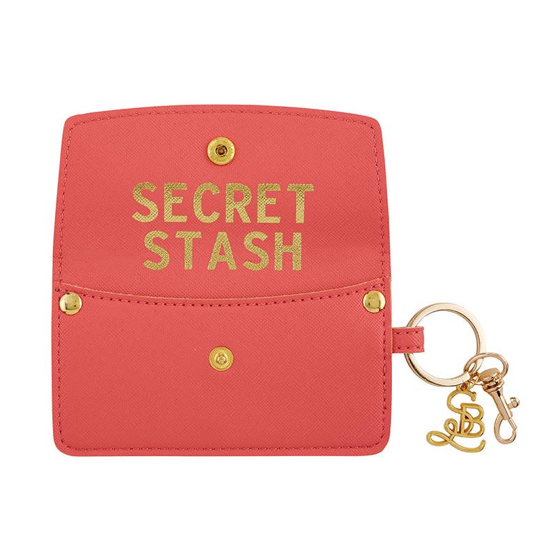Credit Card Pouch - Coral