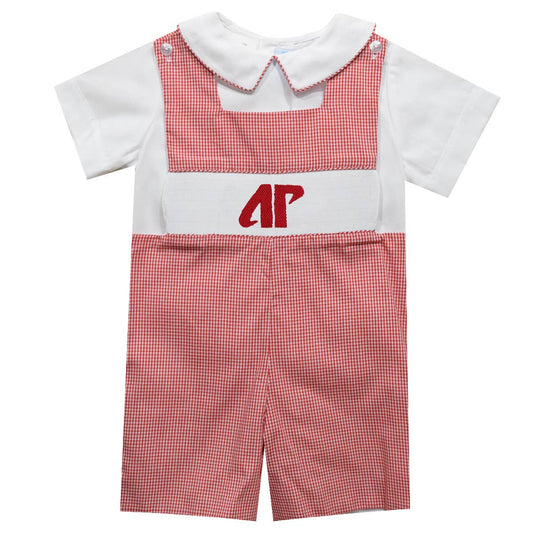 Austin Peay Smocked Red Jon Jon