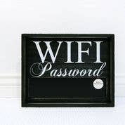 WiFi Password Chalkboard Sign