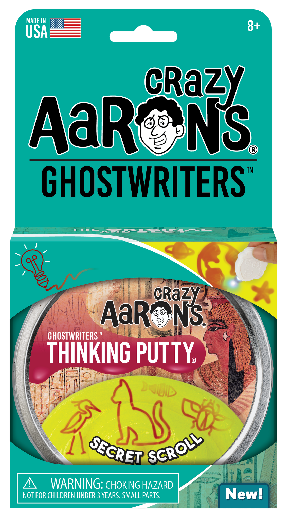 Secret Scroll Ghostwriter Thinking Putty 4" Tin