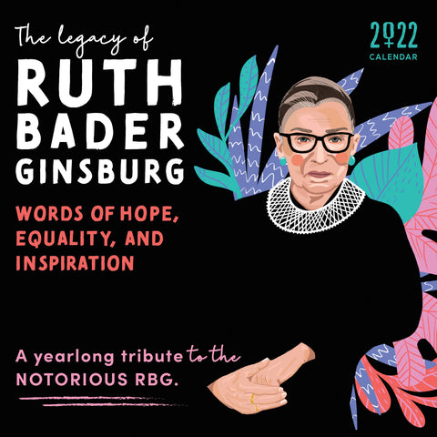 2022 The Legacy of Ruth Bader Ginsburg Wall Calendar (12mo)