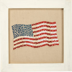 Waving Flag Wall Decor