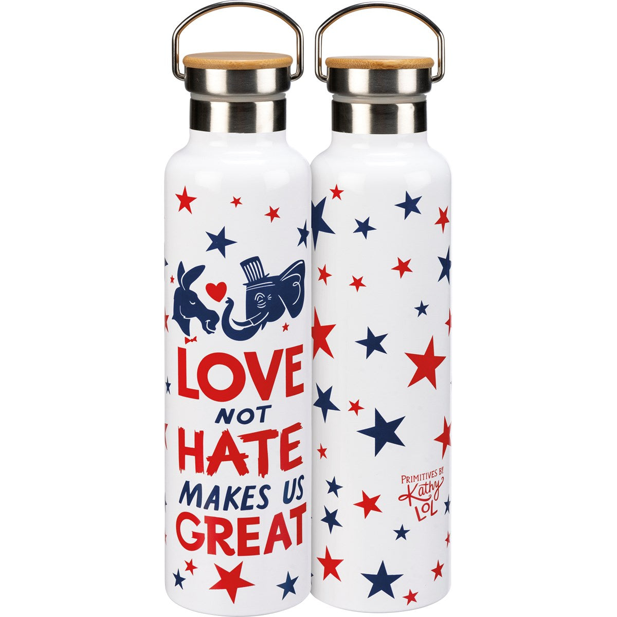 Insulated Bottle- Love Not Hate
