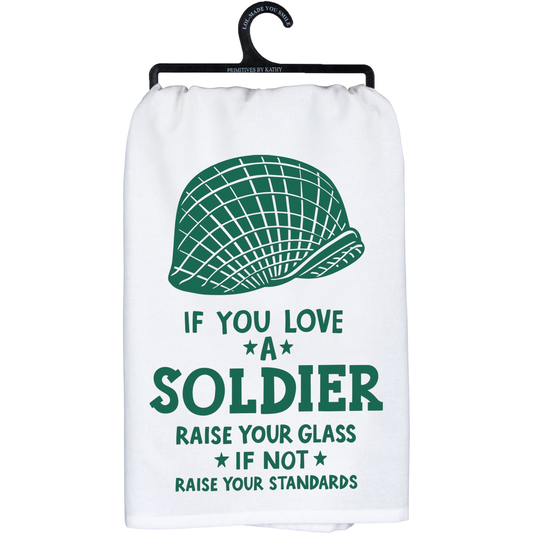 Love A Soldier Dish Towel