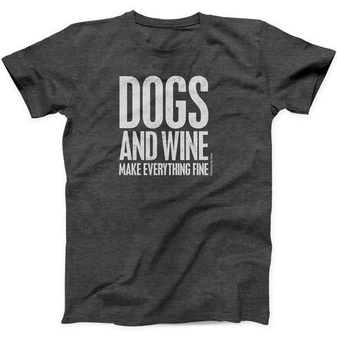 Dogs and Wine Tee