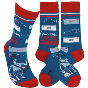 Awesome Mail Carrier socks