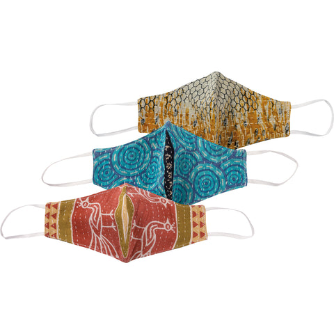 Kantha Face Mask