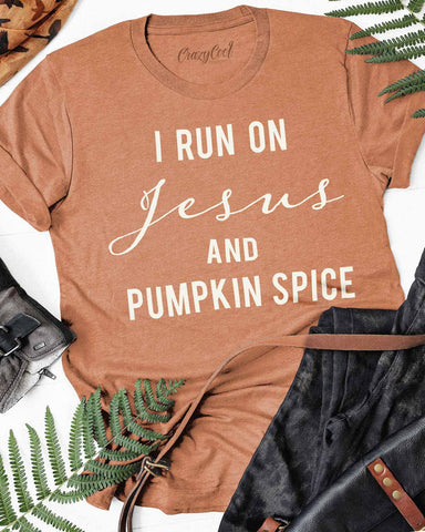 Jesus and Pumpkin Spice Tee