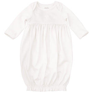 French Knot Christening Gown