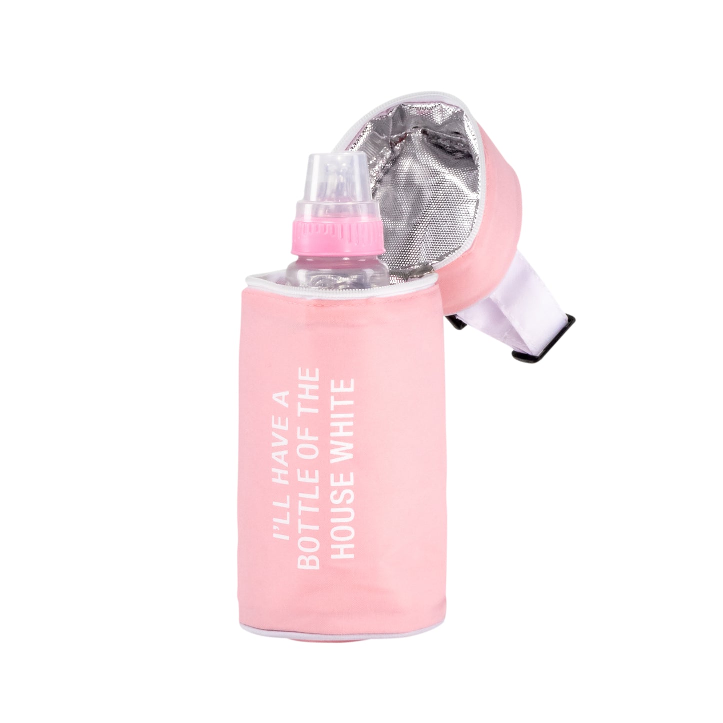 The House White Thermal Bottle Bag