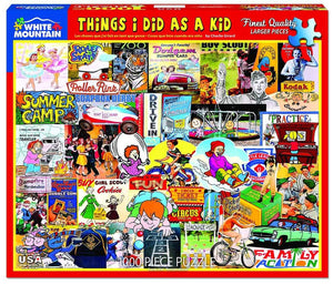 Things I Did As A Kid Puzzle