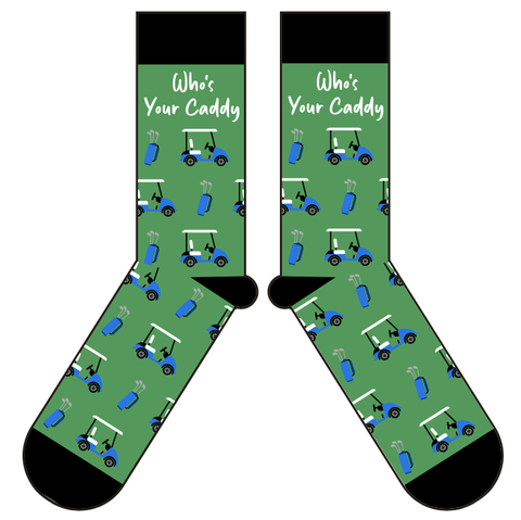 Who's Your Caddy Golf Socks