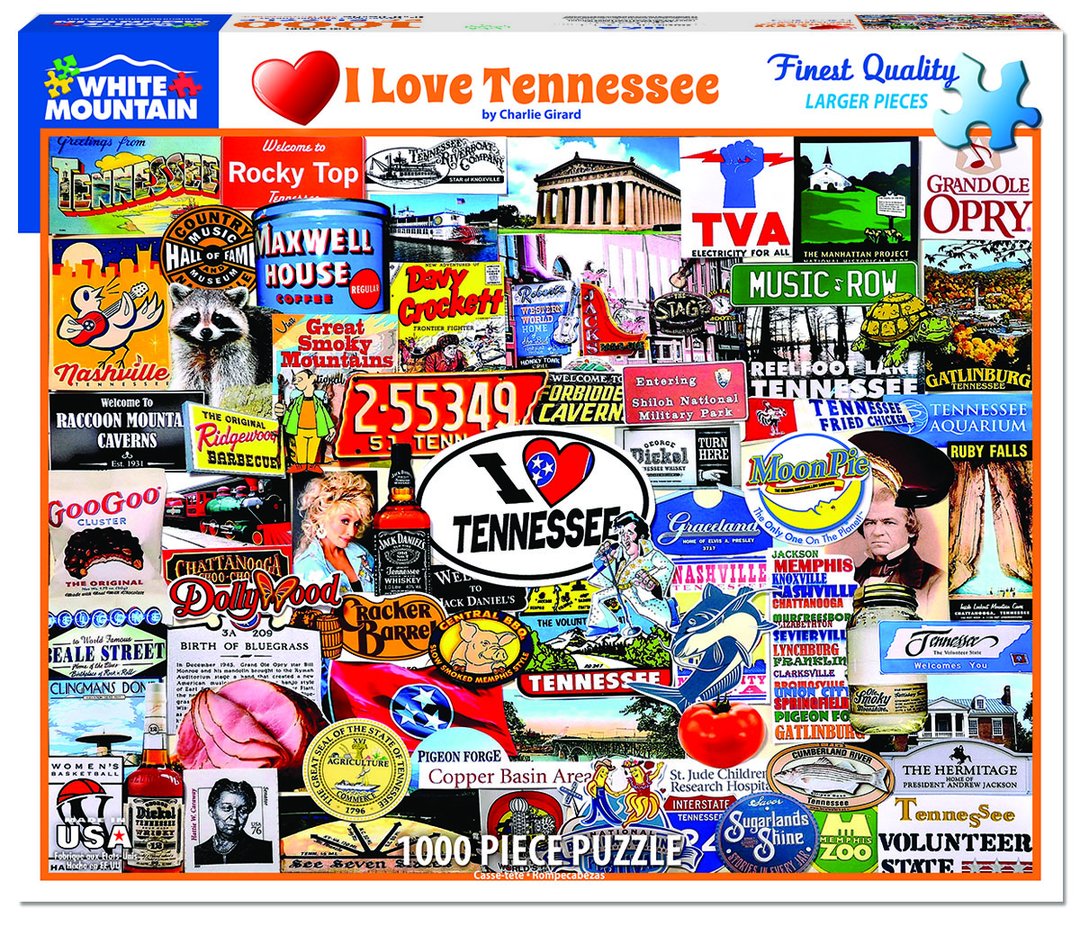 I Love Tennessee Puzzle