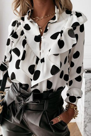 Polka Dot Blouse