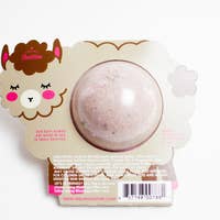 Less Drama More a Llama Bath Bomb - Clamshell Packaging