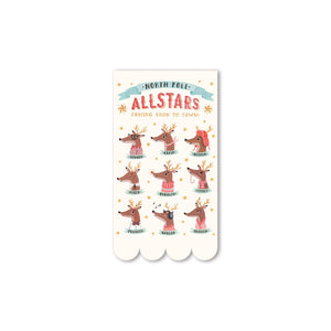 Dear Rudolph All Stars Paper Dinner Napkin