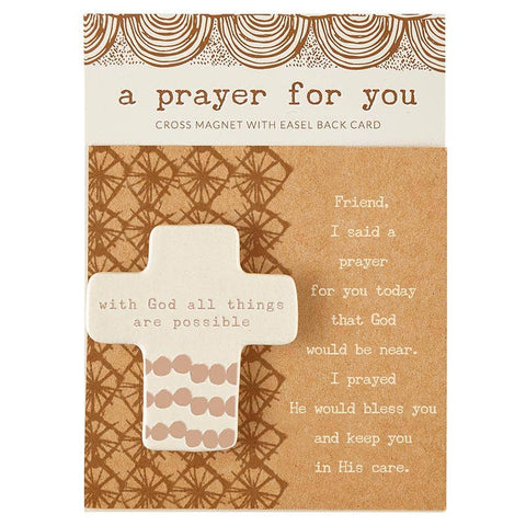 Prayer For You Cross - Friend