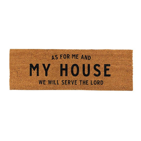 As For Me And My House Doormat