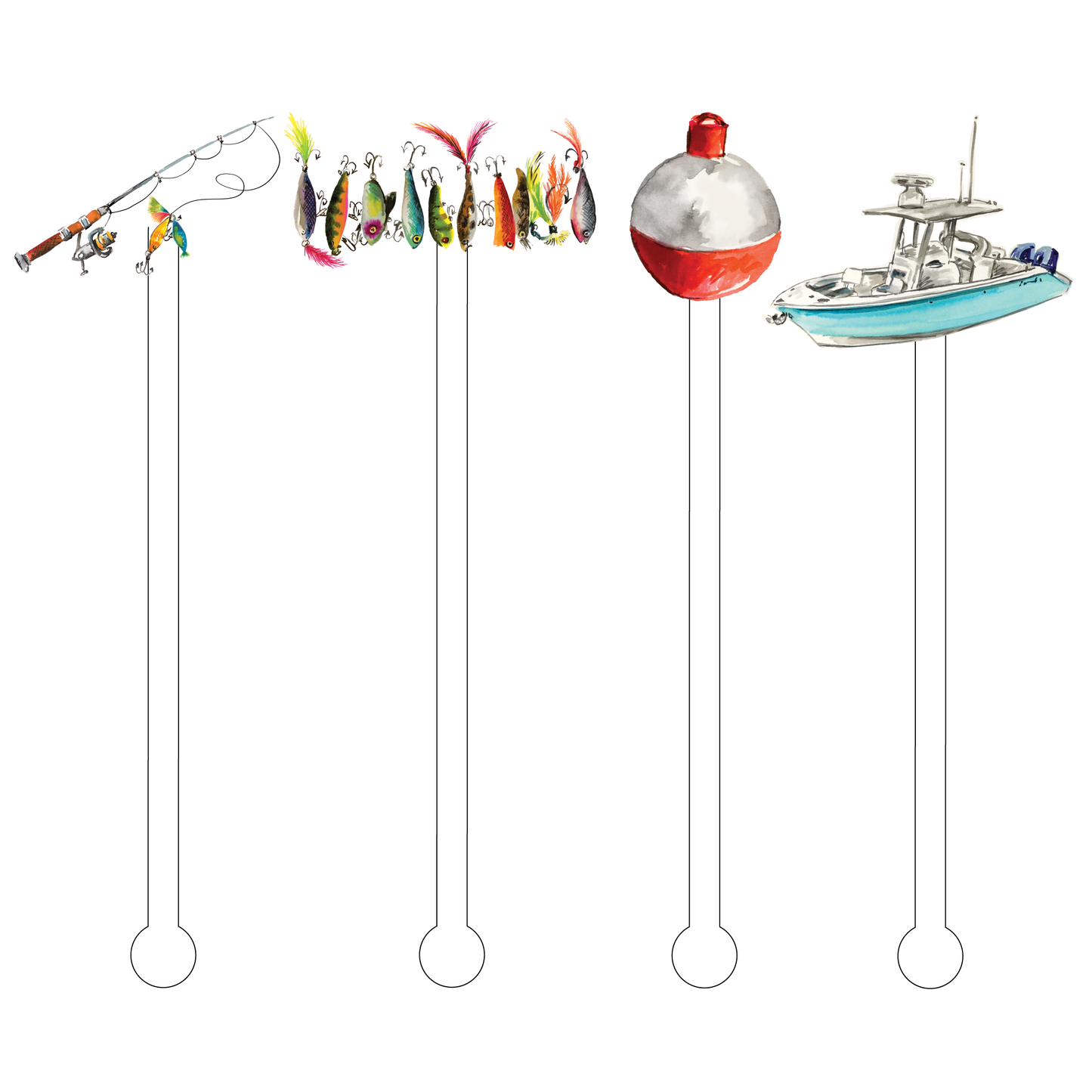 Fishing Combo Stir Sticks