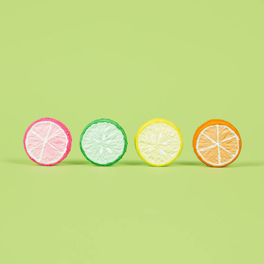 Citrus Slices Handmade Sidewalk Chalk