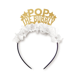 Pop The Bubbly New Years Party Crown