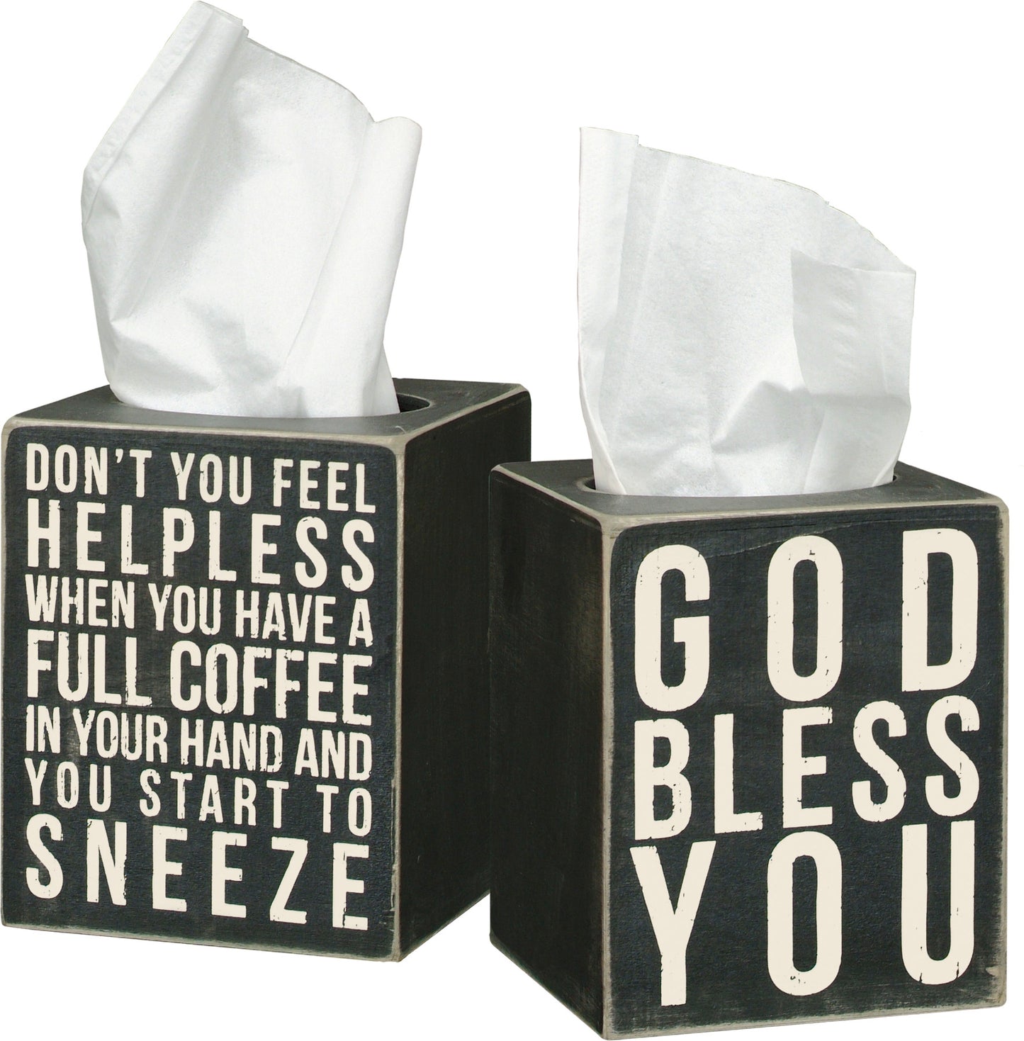 God Bless You Tissue Box