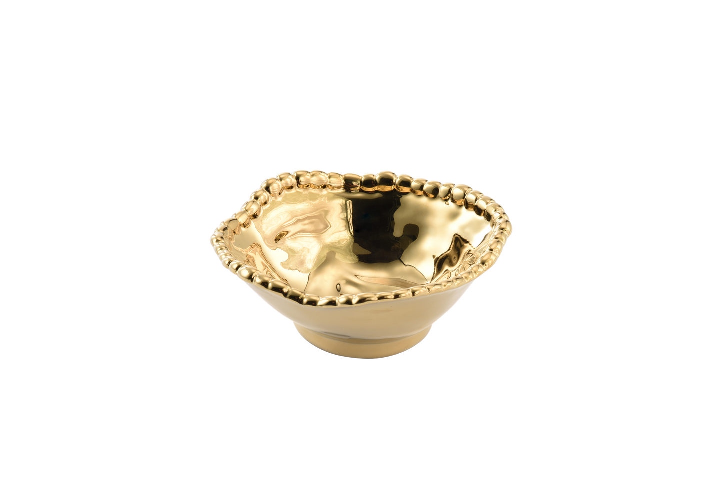 Gold Snack Bowl