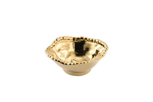 Gold Snack Bowl