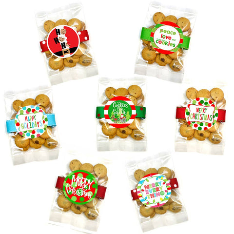 Chocolate Chip Cookies - Christmas/Holiday Bag Asst