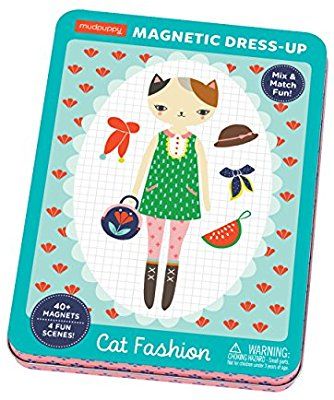 Cat Fashion Magnetic Dress Up
