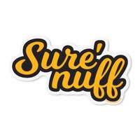 Sure'nuff Sticker