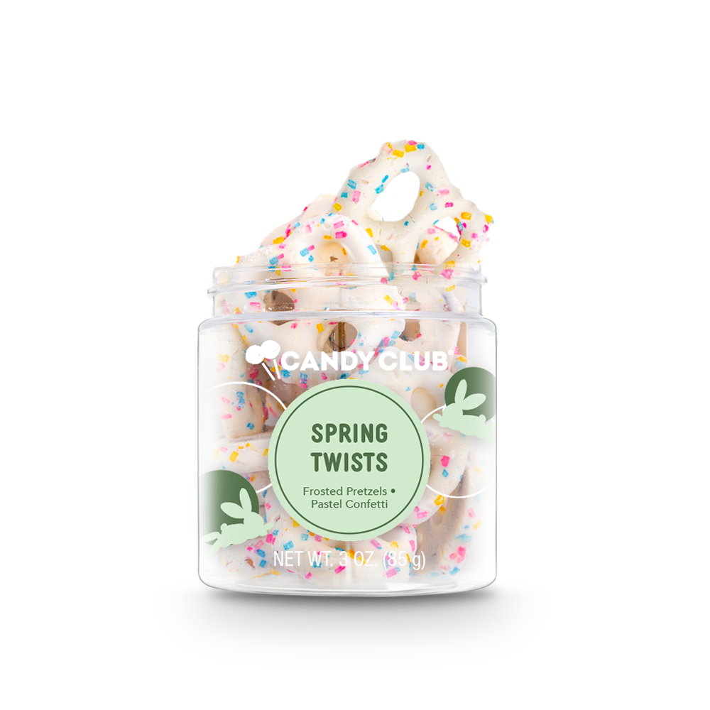 Spring Twists Pretzel Candies