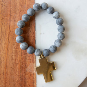 Cross Stretch Bracelet