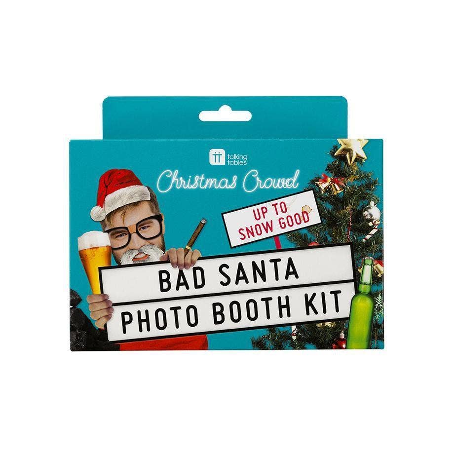 Bad Santa Photo Booth Kit