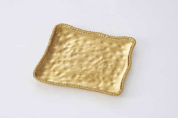 Gold Square Serving Platter