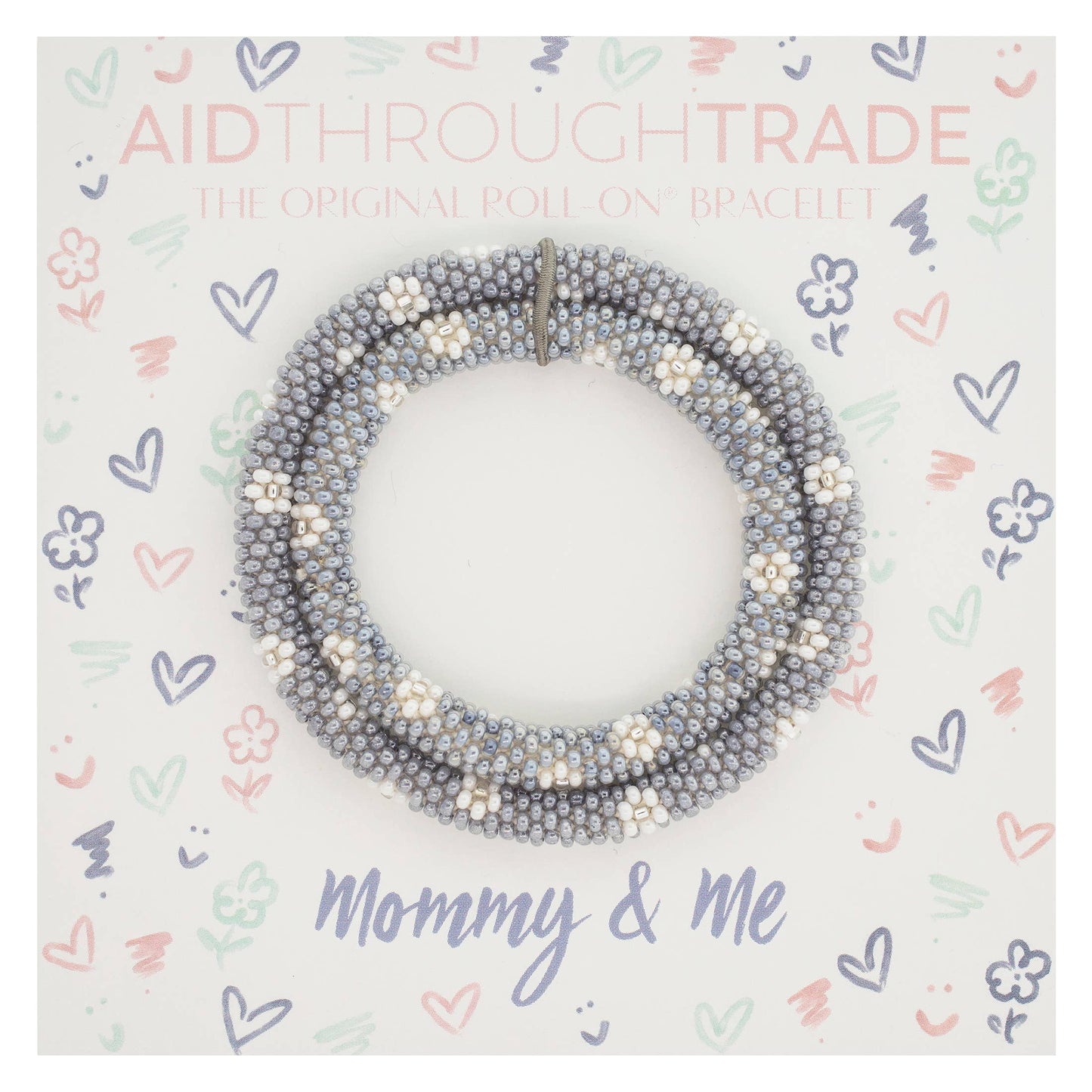 Mommy & Me Roll-On® Bracelets Daisy - Set of 2