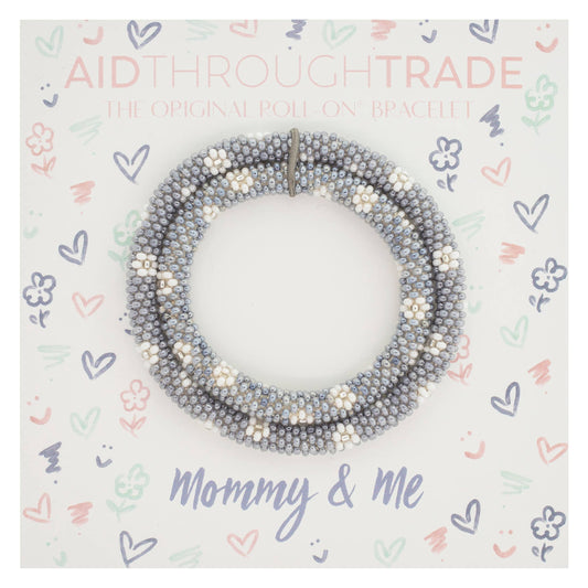 Mommy & Me Roll-On® Bracelets Daisy - Set of 2