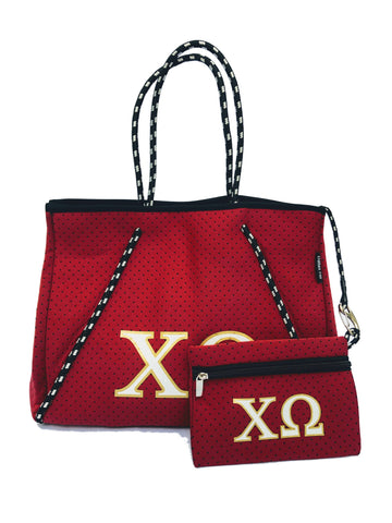 Greek Tote - Chi Omega