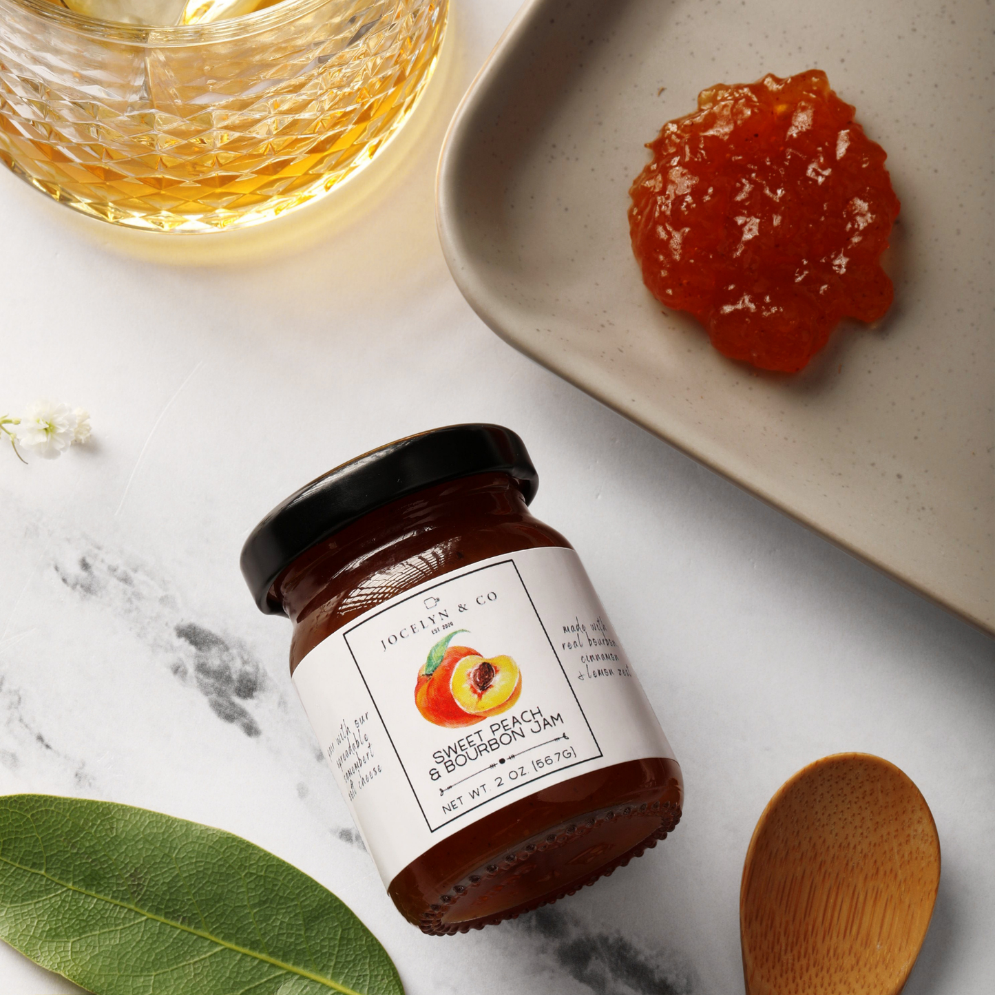 The Luxe Collection Sweet Peach & Bourbon Jam