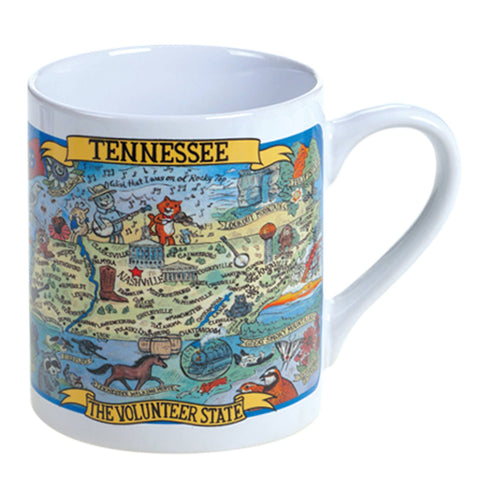 Tennessee Destinations Jumbo Mug
